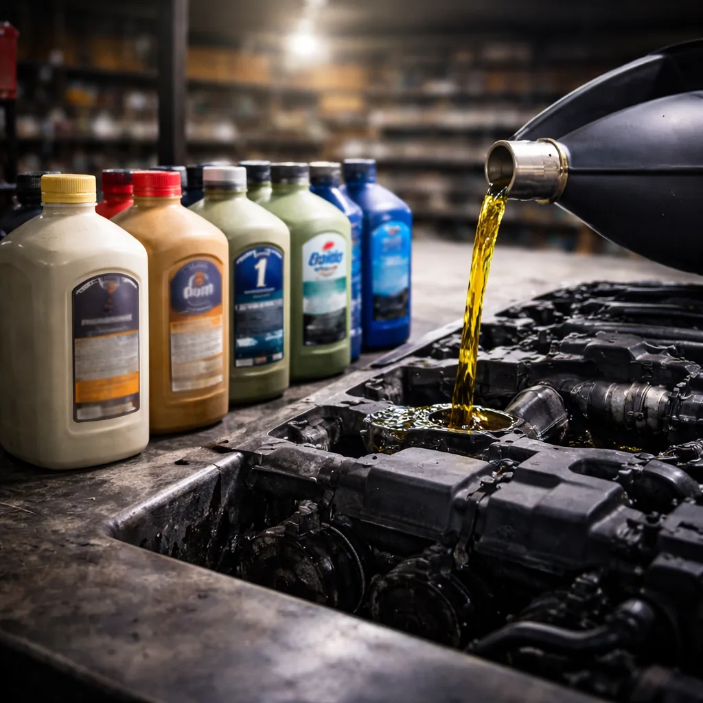 Engine oils and automotive fluids