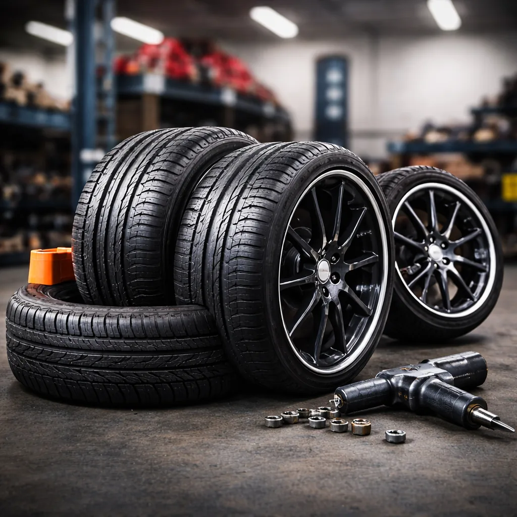 Tires and wheels